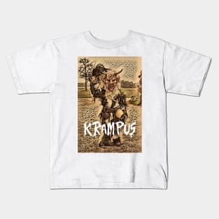 Christmas Krampus Apparel Kids T-Shirt